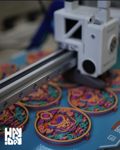 Xưởng in 3D của CNHD — tự vẽ, tự in